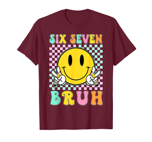 67th Day of School Shirt Six Seven Bruh Teacher Boy Girls T-Shirt