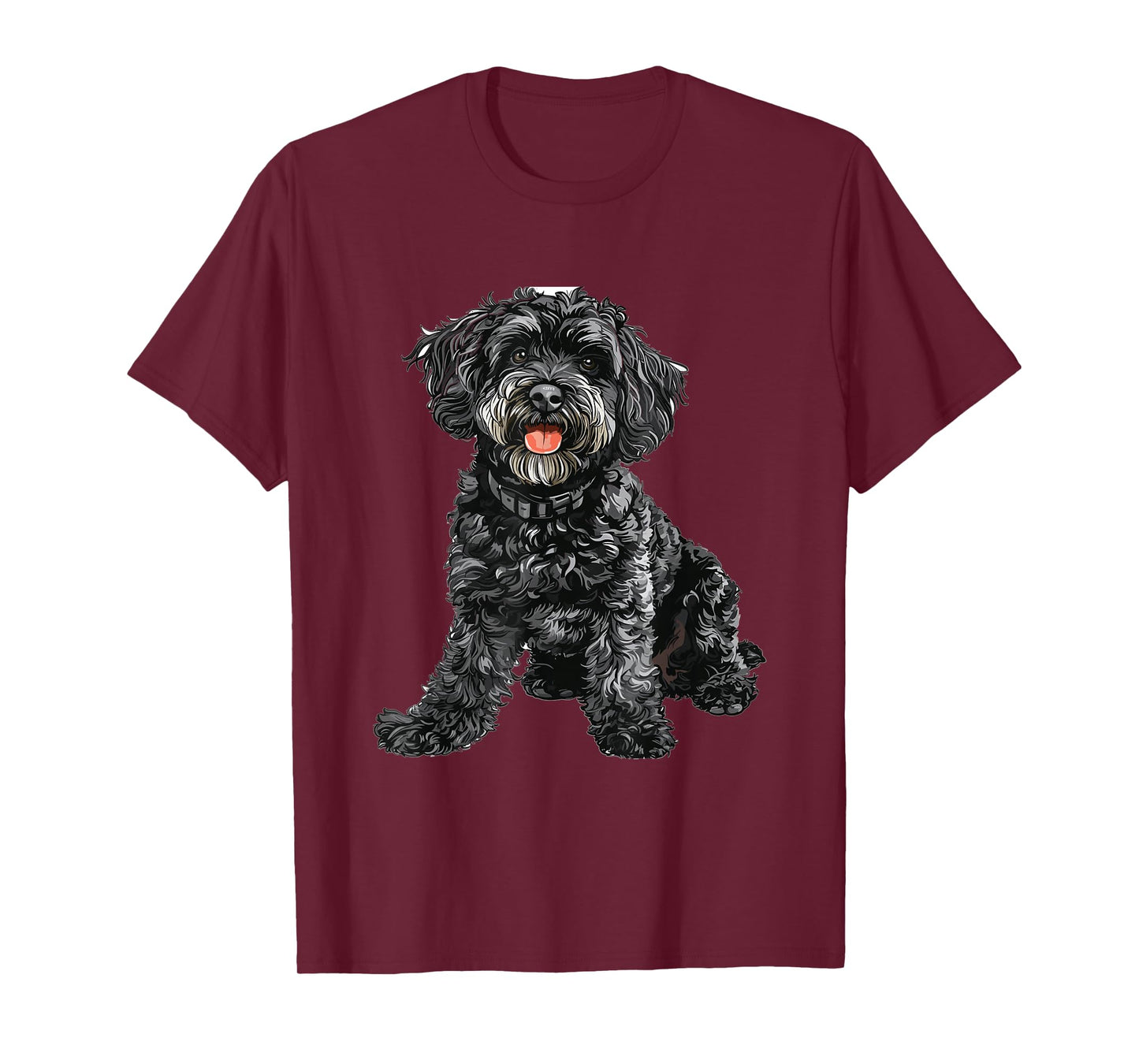 Schnoodle Snoodle Dog Breed Pet Cute Graphic T-Shirt