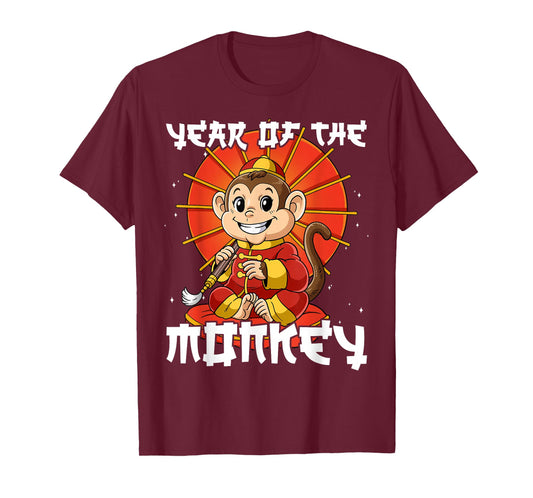 Year Of The Monkey Chinese Lunar New Year T-Shirt