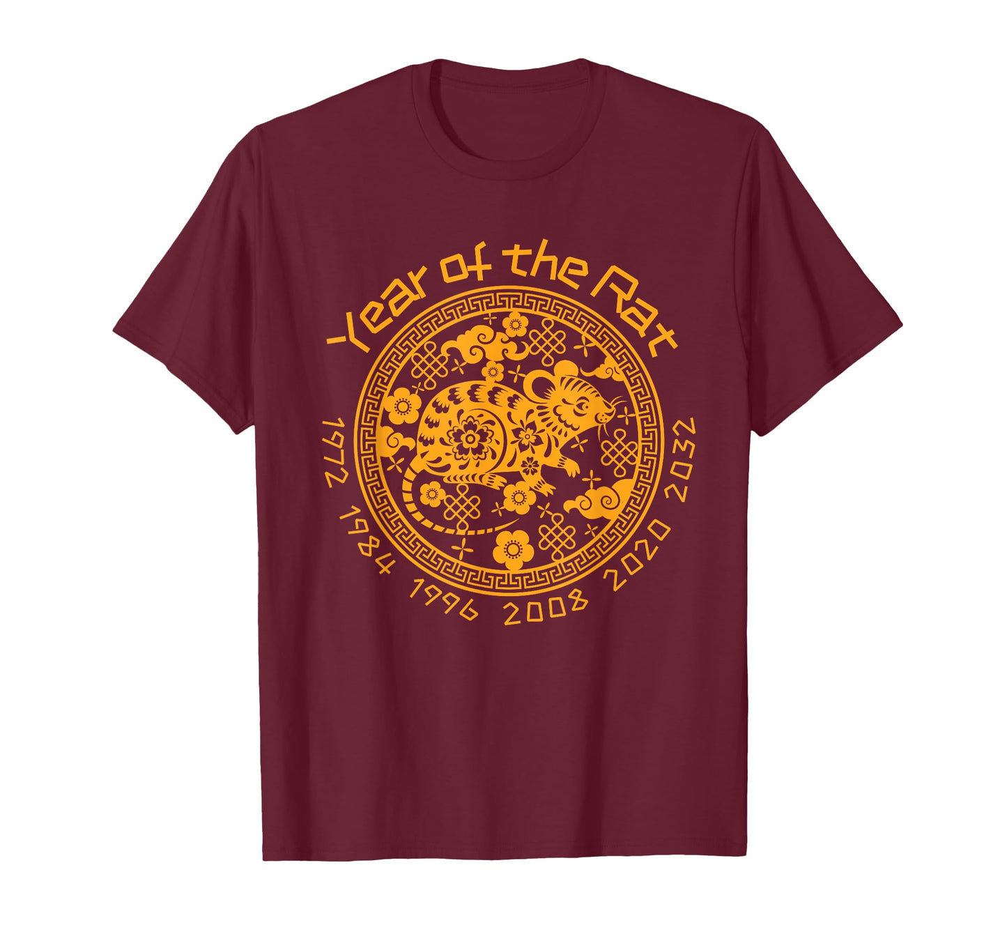 Chinese Zodiac New Year of the Rat Sign T-Shirt