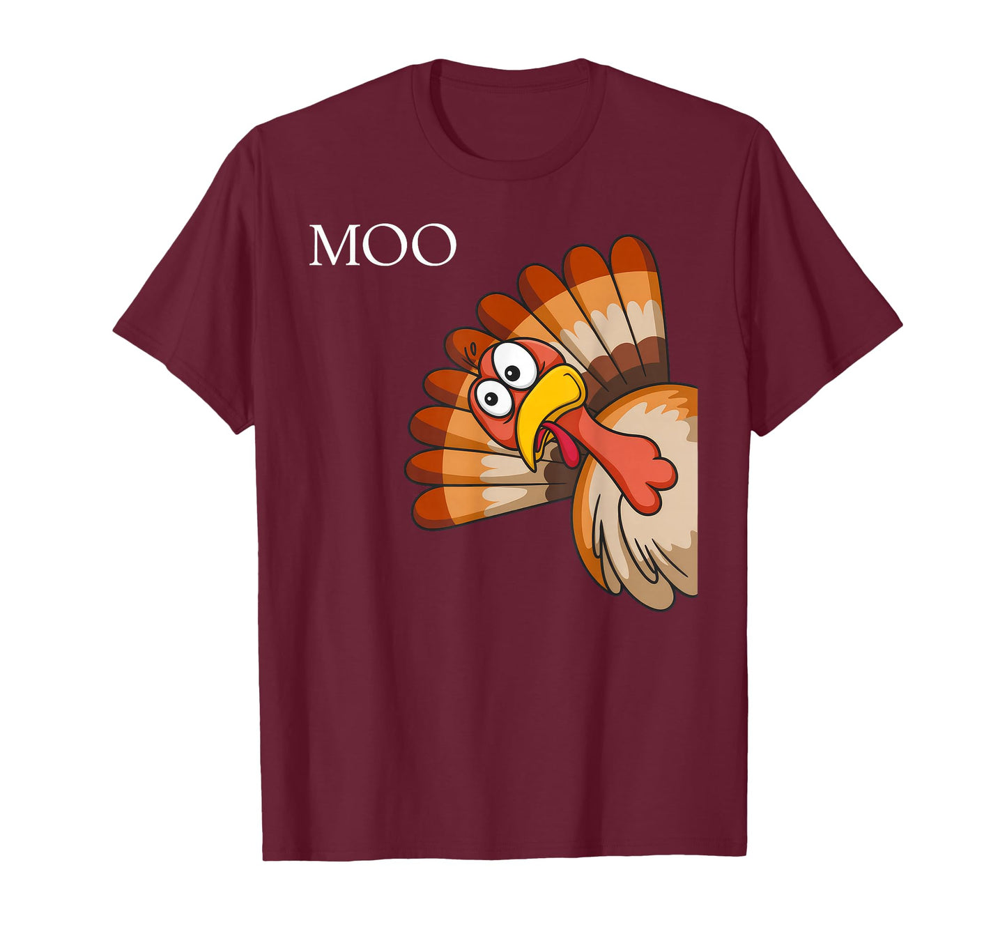 Turkey Moo Thanksgiving T-Shirt