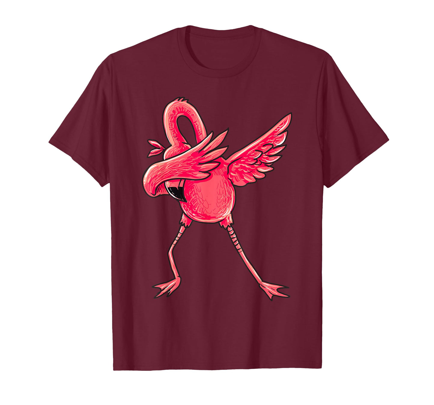 Dabbing Flamingo Shirt Men Women Boys Girls Dab Dance Gifts T-Shirt
