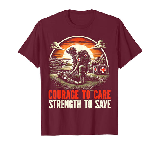 Combat Medic First Aid Field Medic Military T-Shirt