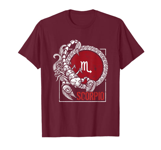 Scorpion Horoscope | Zodiac Sign | Born October November T-Shirt