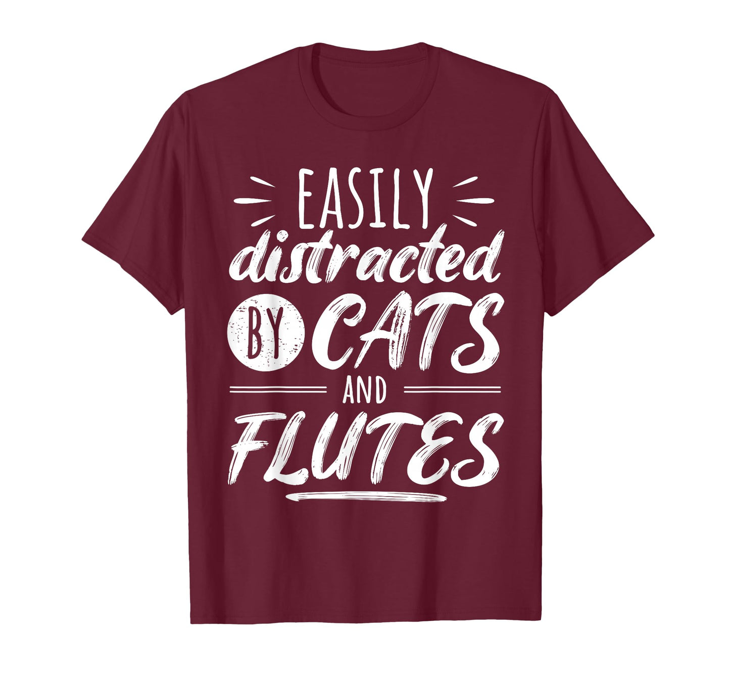 Funny Flute Player Saying Cat Owner I Cats And Flutes T-Shirt