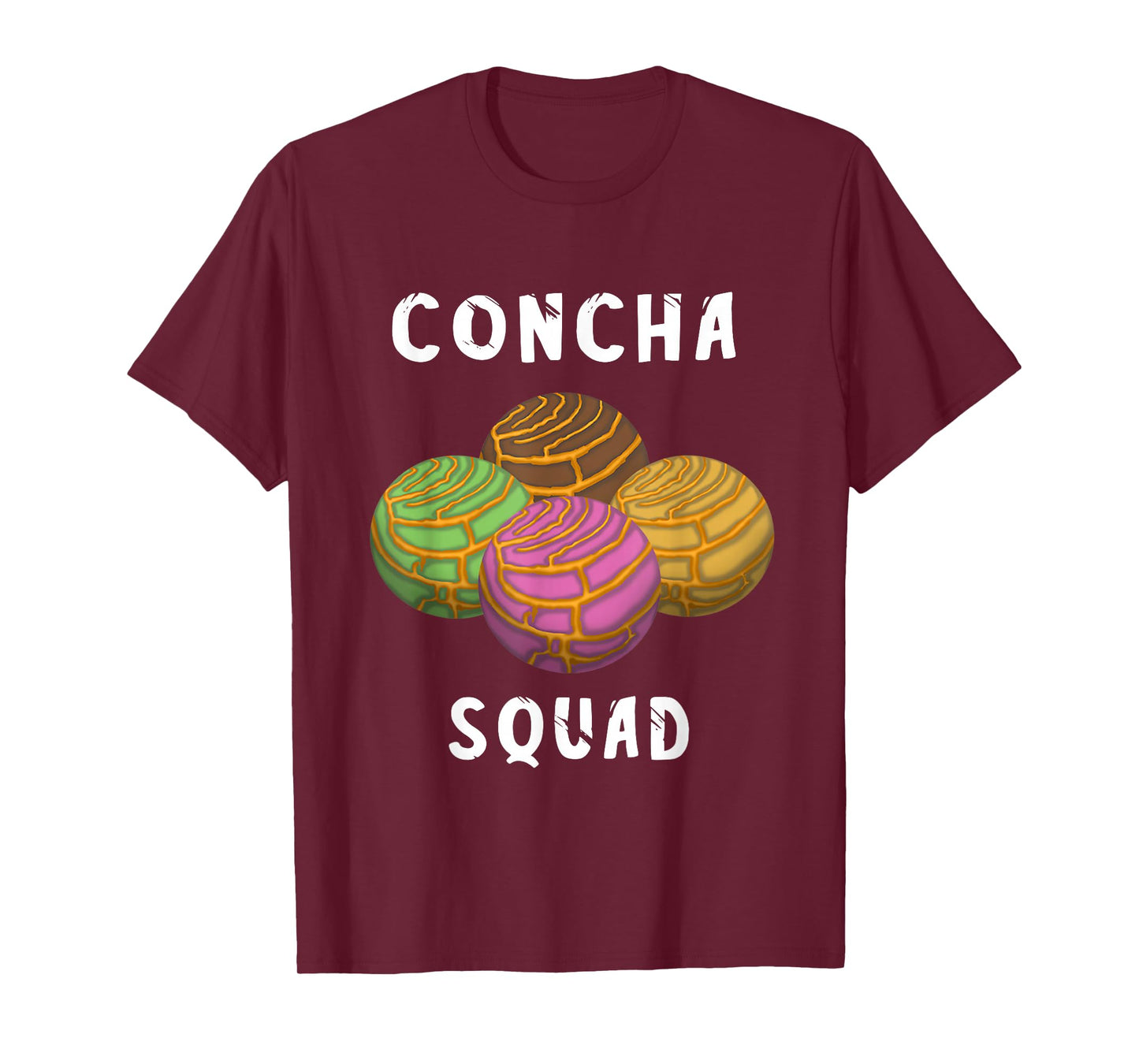 Concha Squad Spanish Conchas Bread Mexicana Team T-Shirt