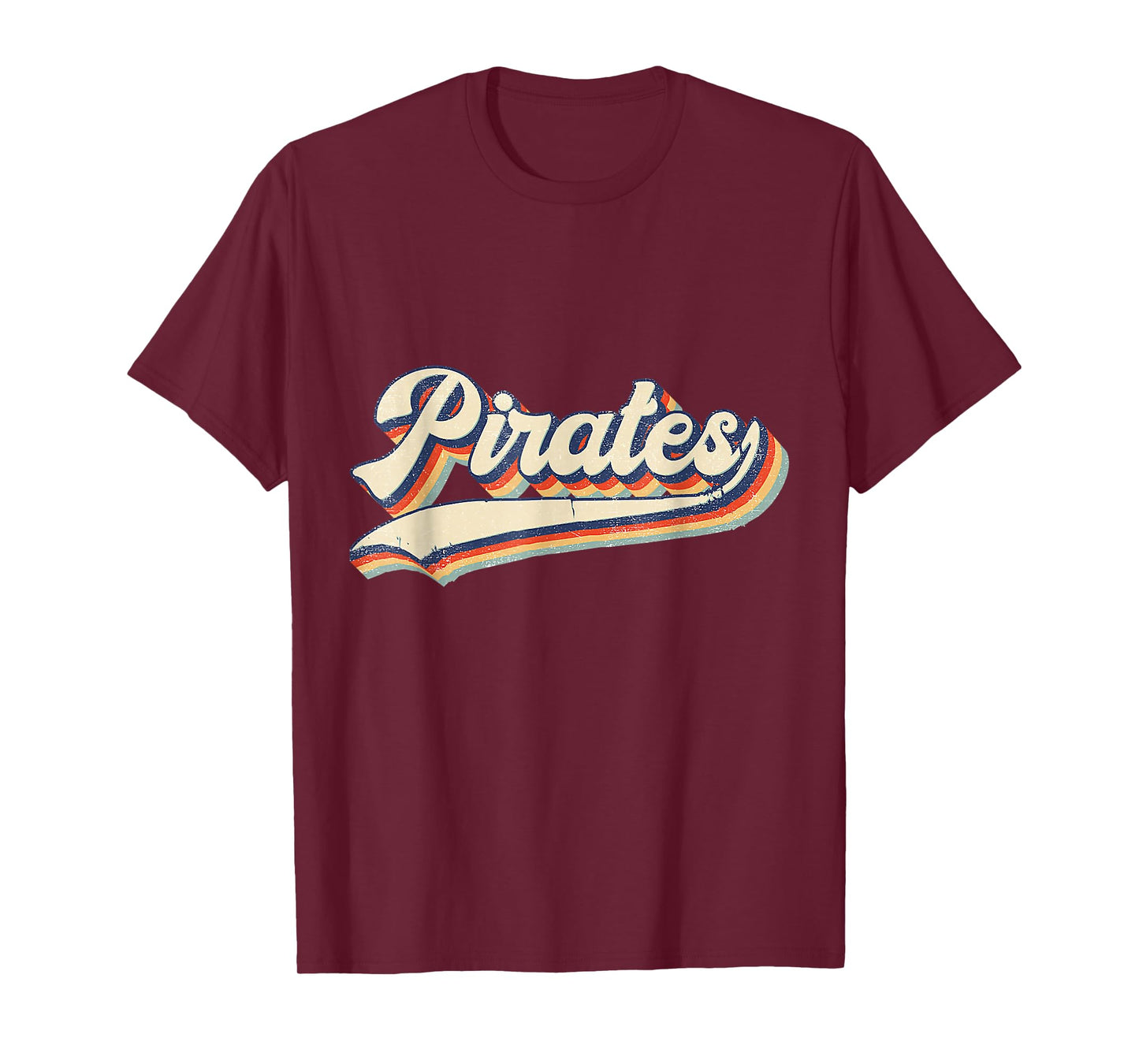 Pirates Sports Name Vintage Retro for Men Women Boy Girl T-Shirt
