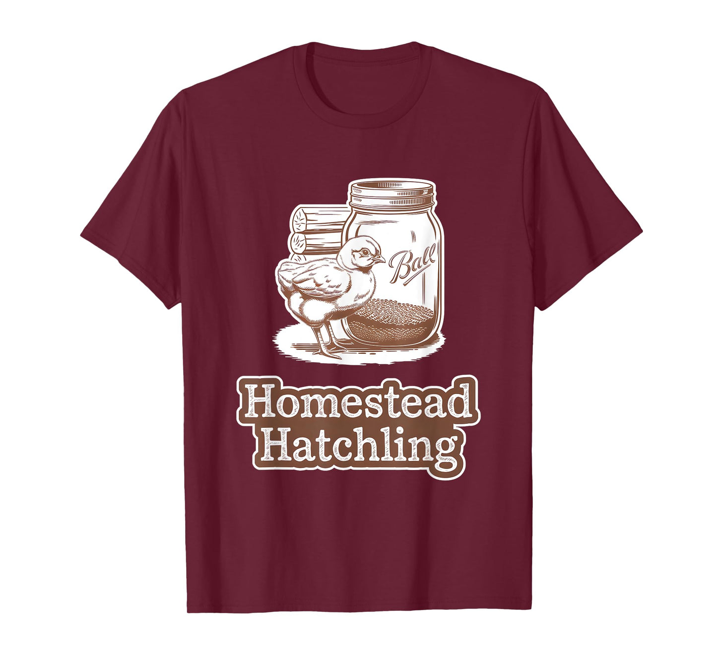 Baby Chicks in Homesteading Cute Design T-Shirt