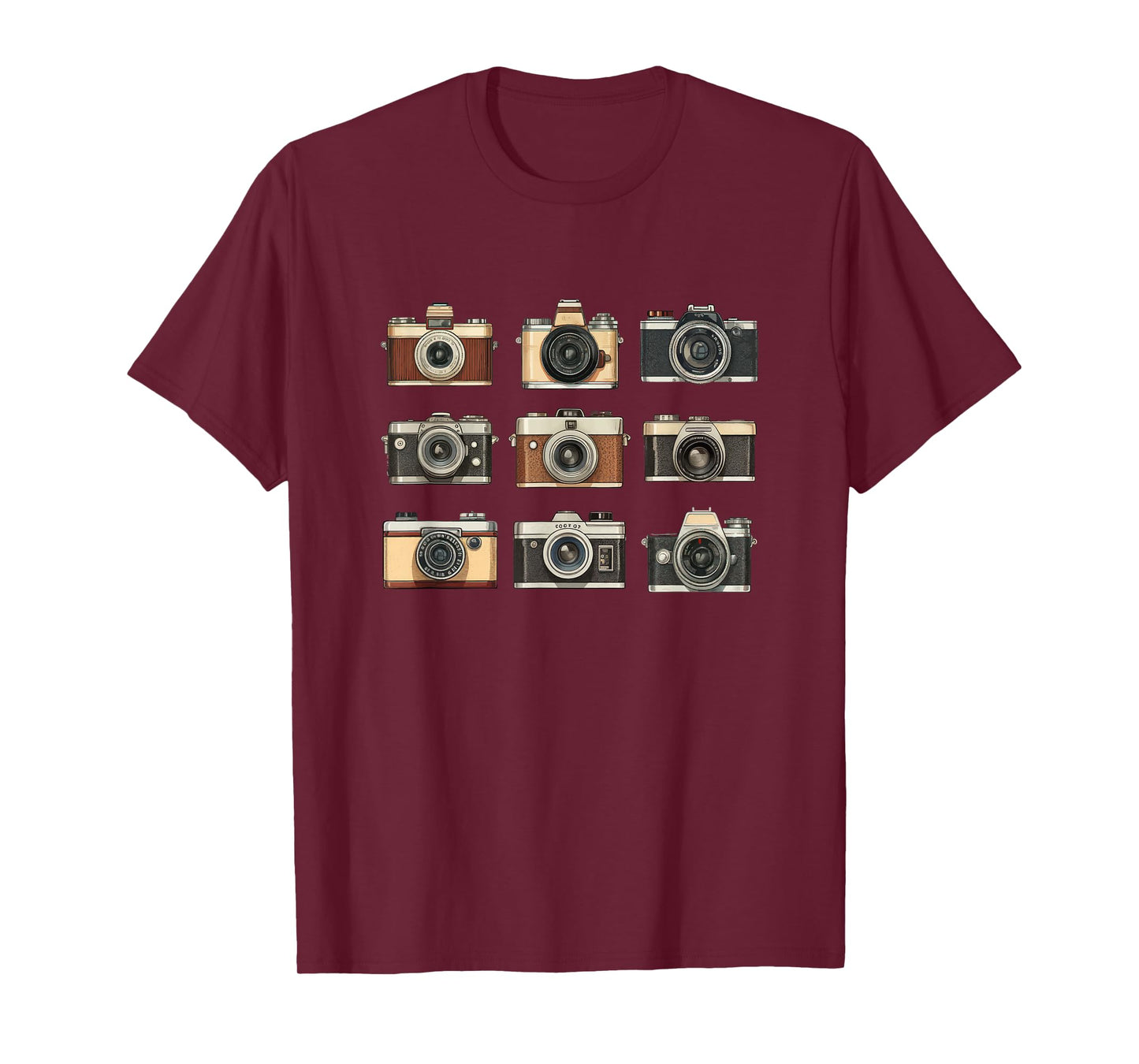 Vintage Camera Photography T-Shirt