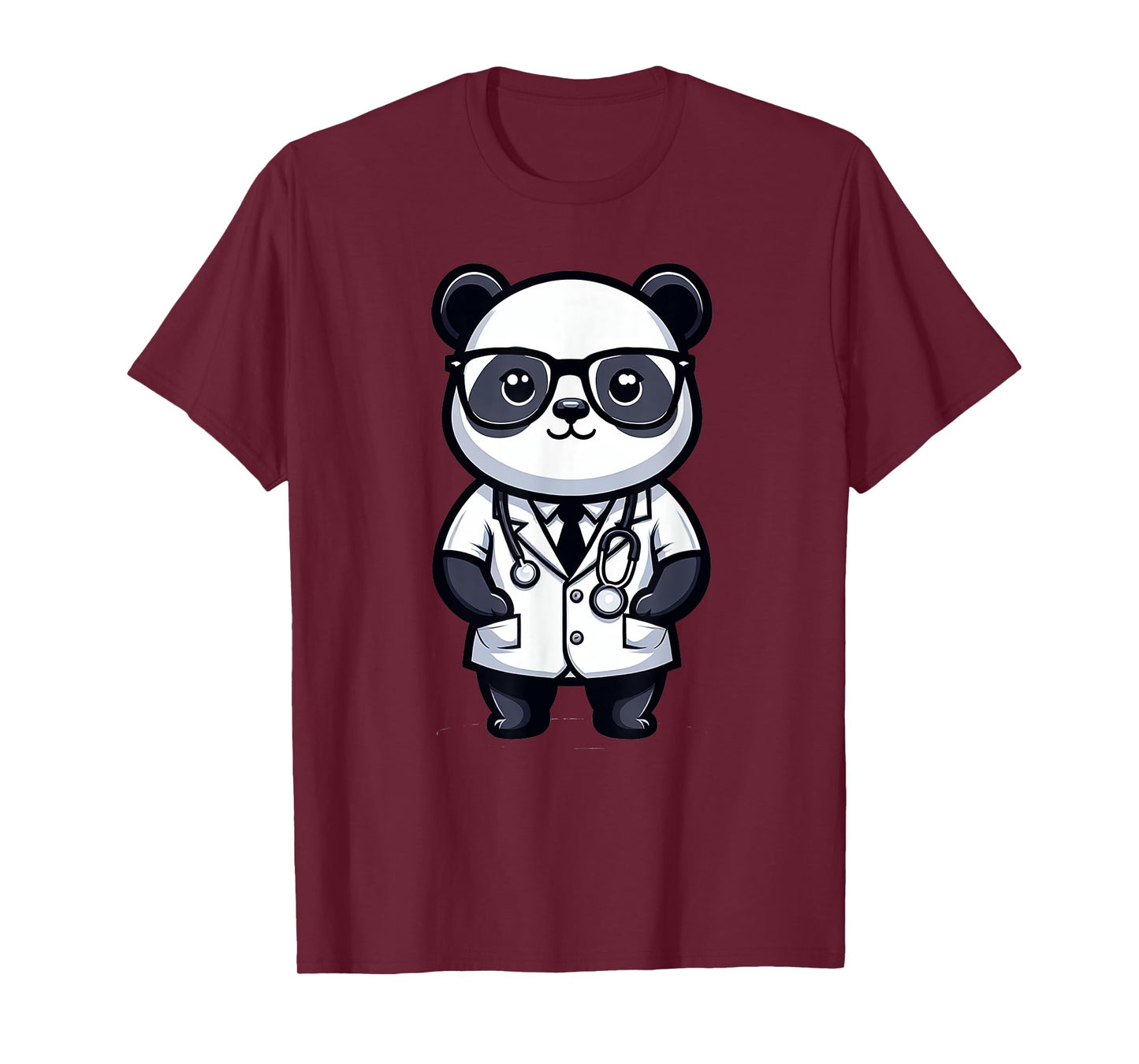 Cute Panda Doctor T-Shirt