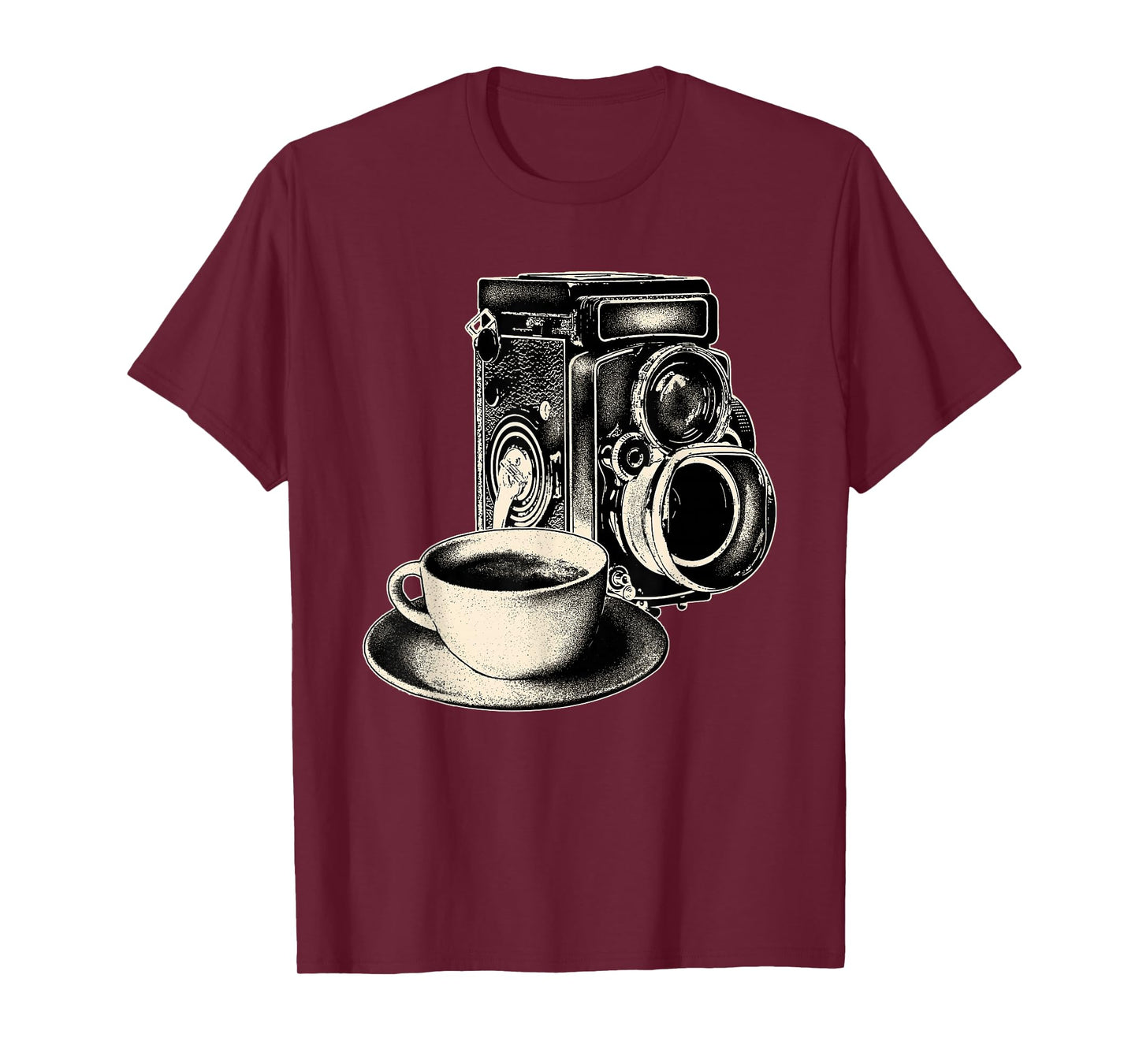Camera Photography Coffee Lover Photographer Videographers T-Shirt