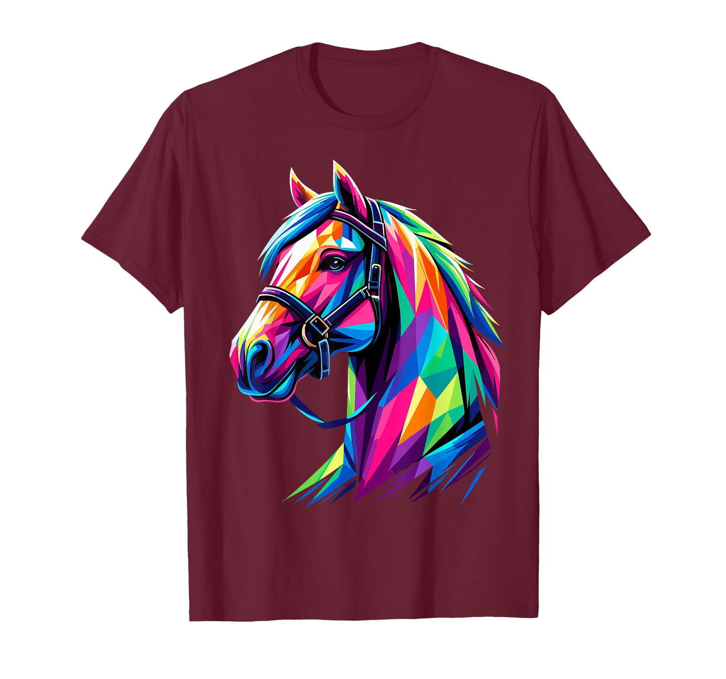 Colorful Horse Pop Art Cute Horses T-Shirt