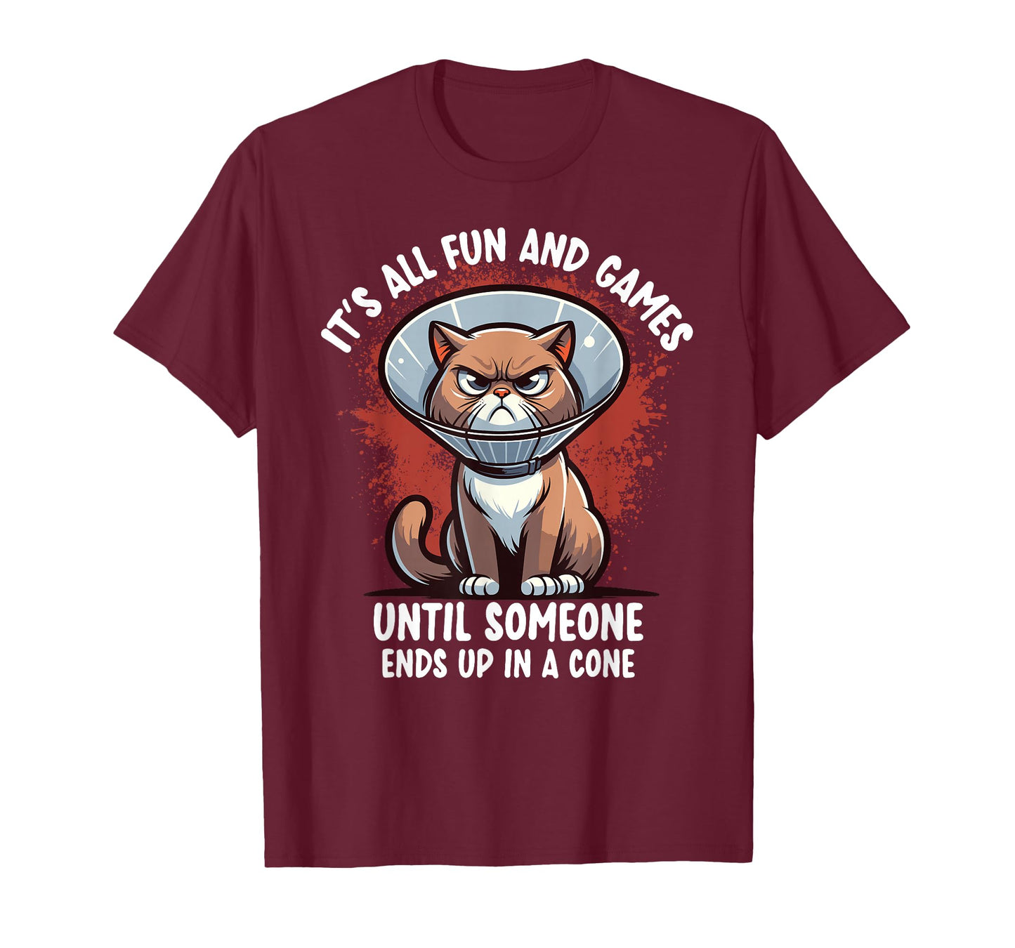 It’s all fun and games until someone ends up in a cone T-Shirt