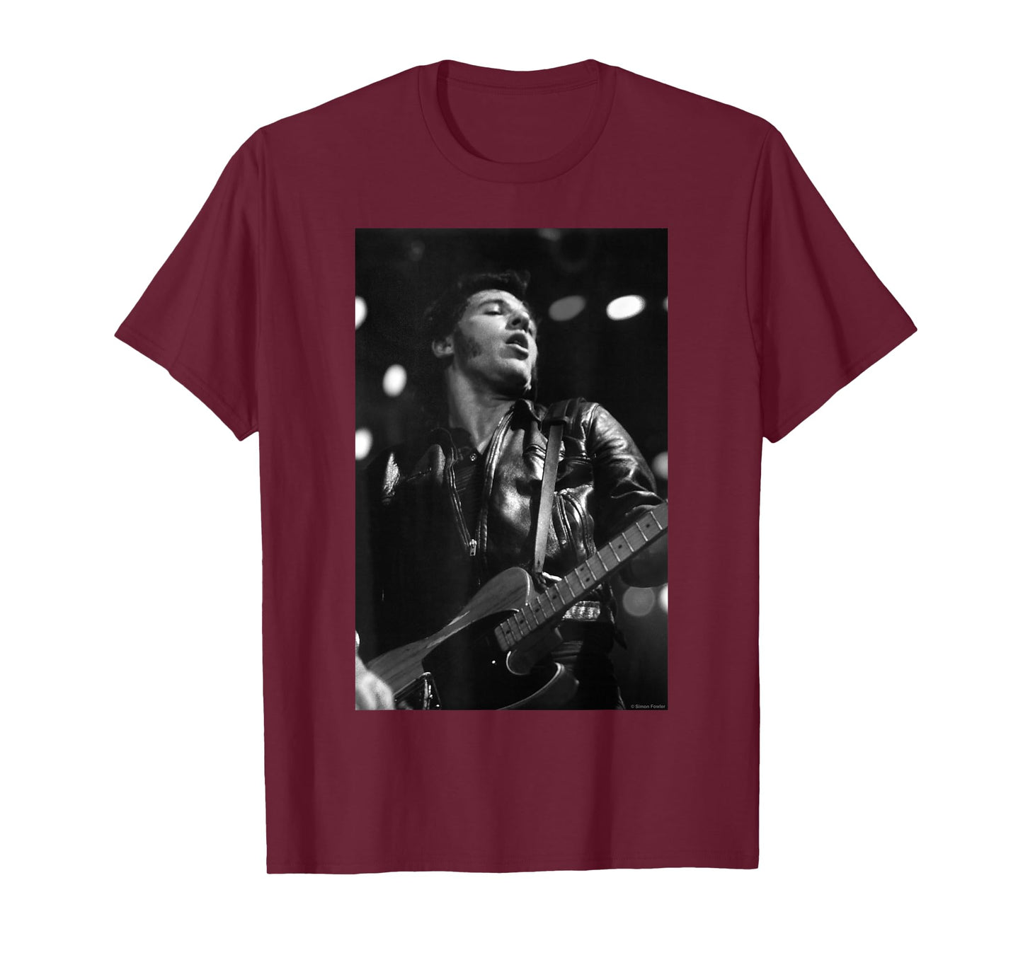 Bruce Springsteen Live at Wembley by Simon Fowler T-Shirt