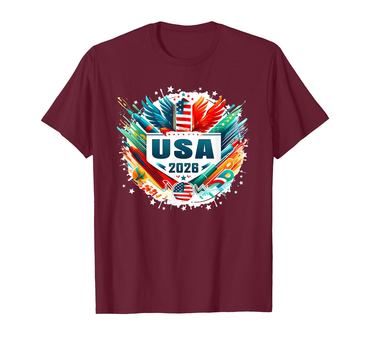 USA 2026 Go United States Sport USA Team 2026 USA T-Shirt