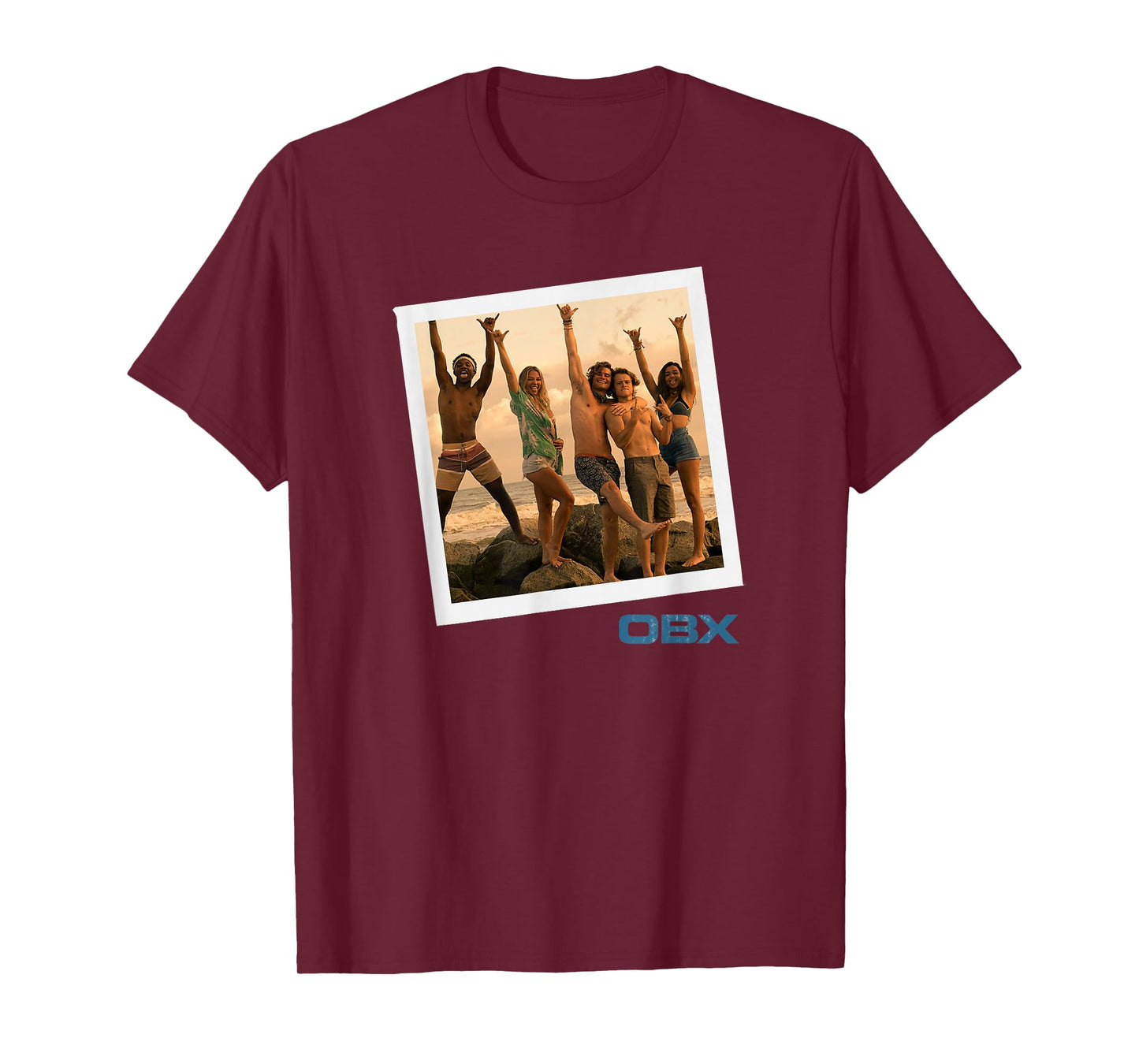 Outer Banks Vintage Photo Group Shot T-Shirt