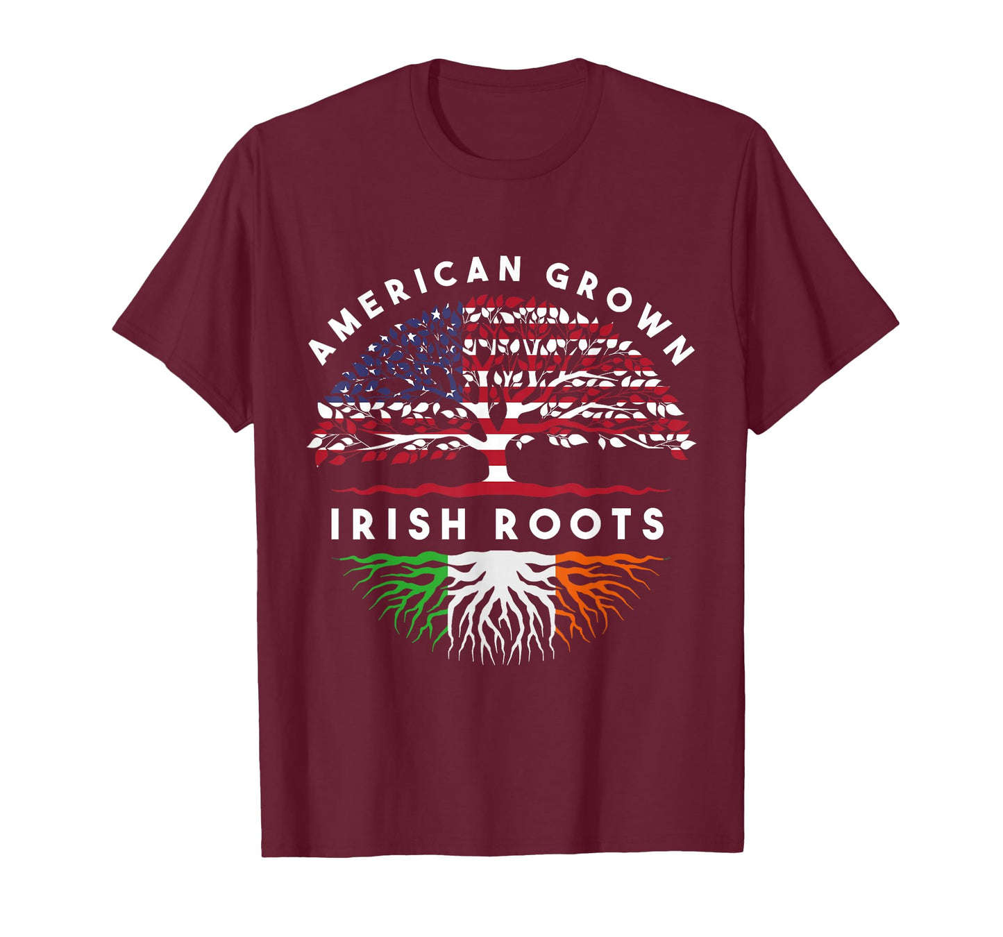 USA Pride Irish Roots Ireland T-Shirt