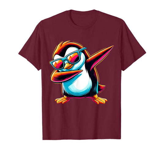 Dabbing Penguin Animal T-Shirt