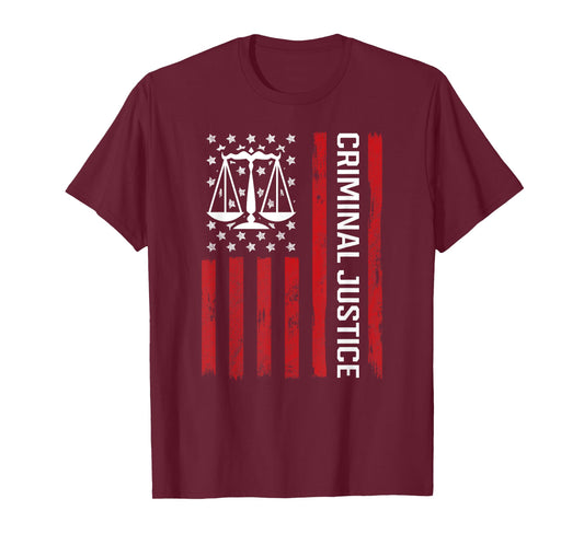 Criminal Justice Major College Student Graduate Graduation T-Shirt