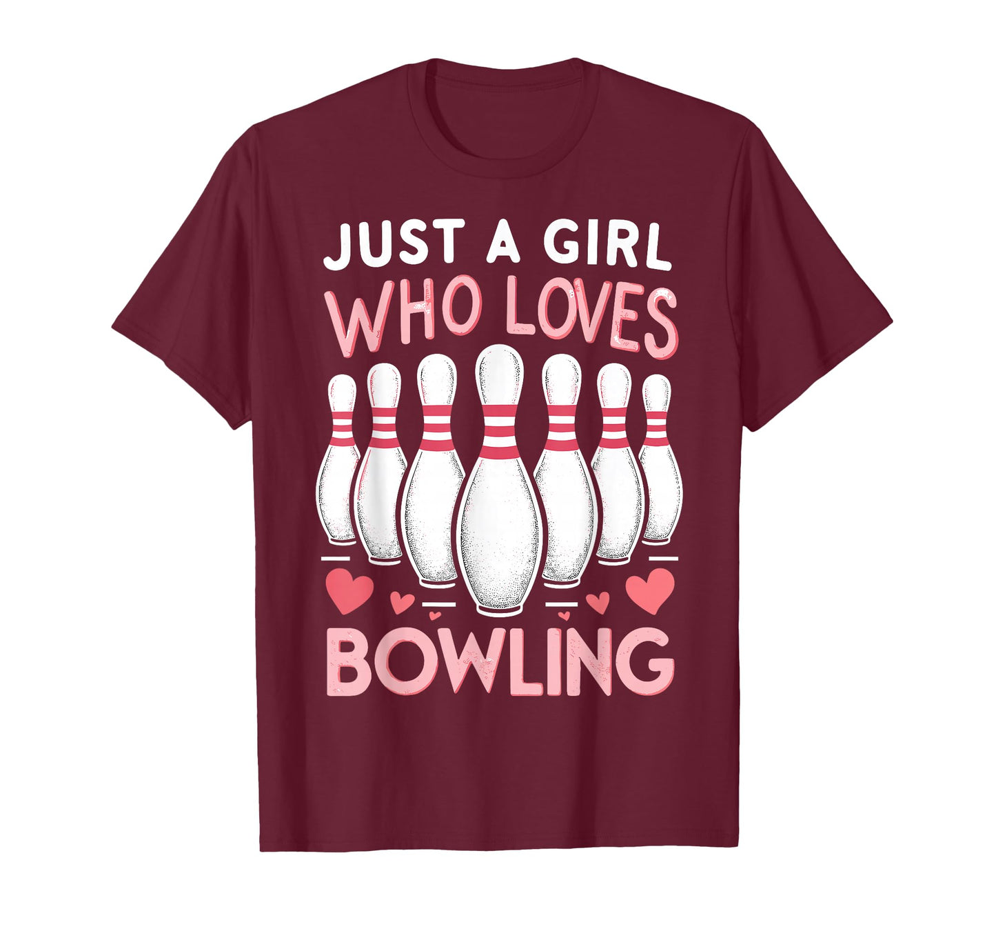Just A Girl Who Loves Bowling T-Shirt