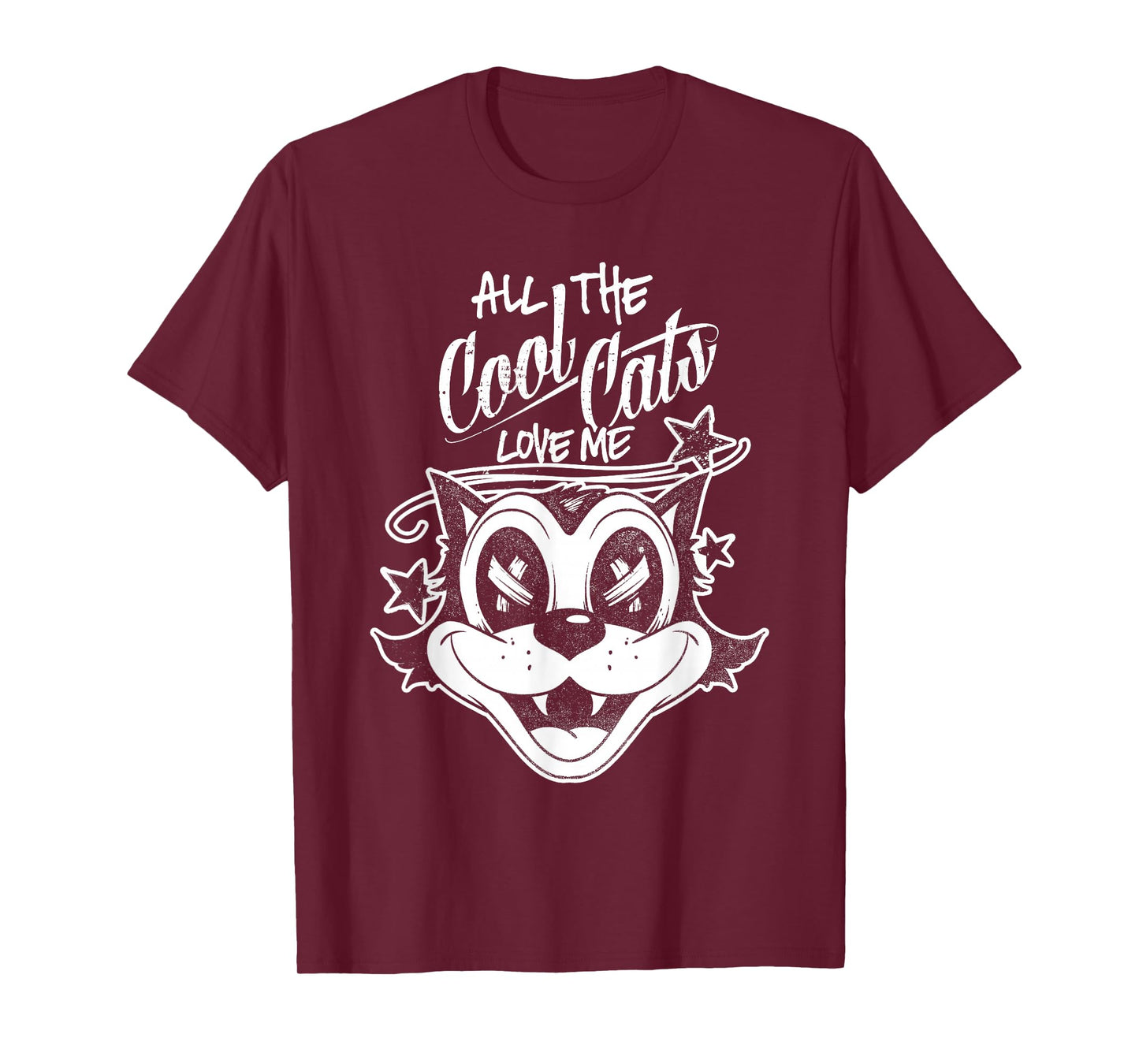 Rad Cool Cats Love Me Shirt - Retro Rockabilly Lowbrow T-Shirt
