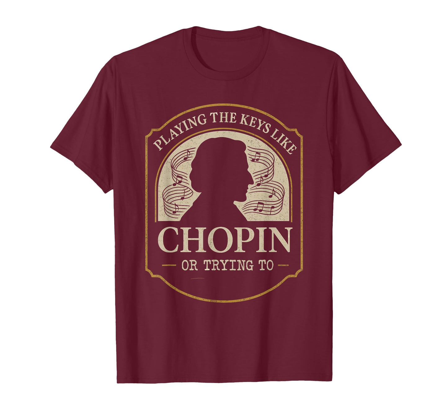 Classical Pianist Piano Life Music Recital Gift Chopin T-Shirt