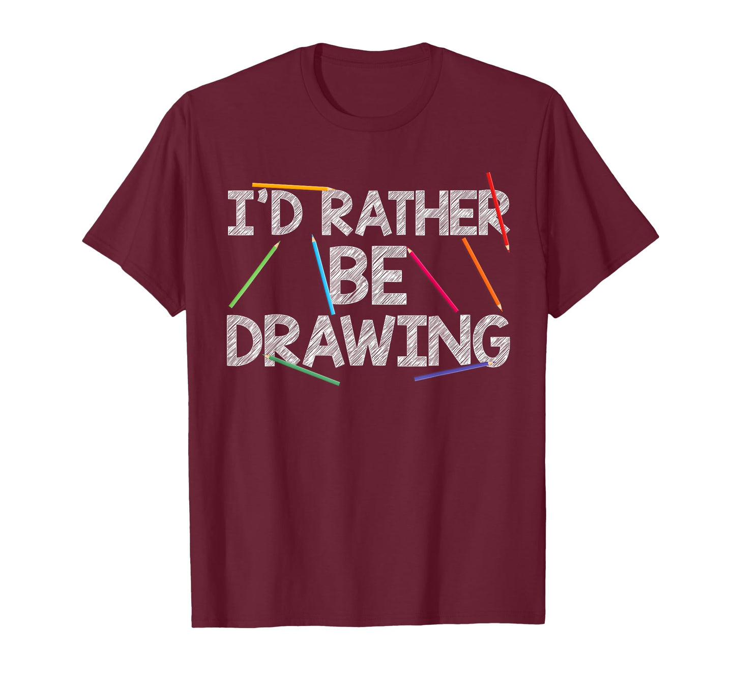 Cool Drawing Art for Men Women Sketch Pencil Artist Lovers T-Shirt