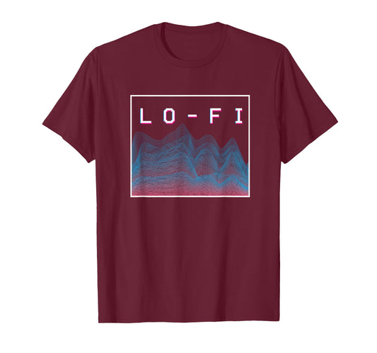 lo-fi hip hop retro soundwave vaporwave aesthetic t shirt T-Shirt