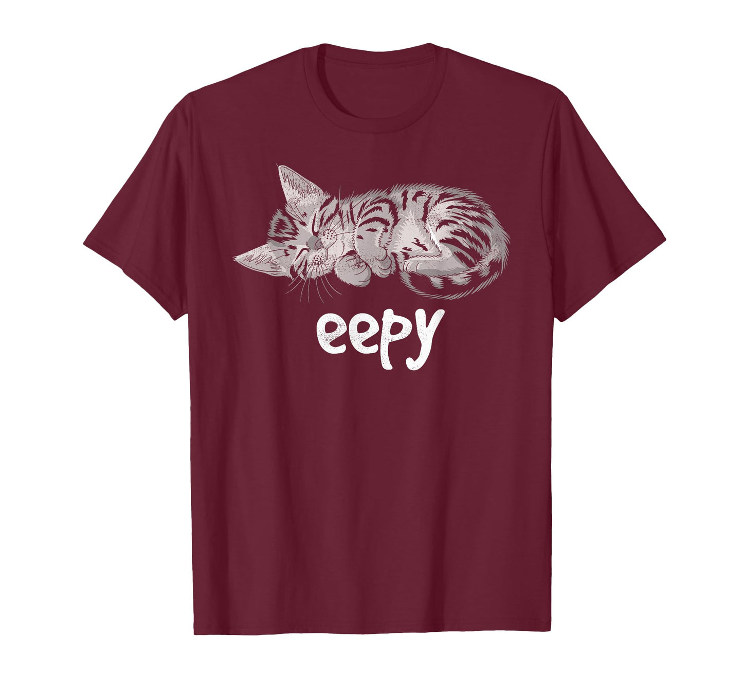 Napping eepy Cat Sleepy Meme Funny Cats Lover Cute Kitty T-Shirt