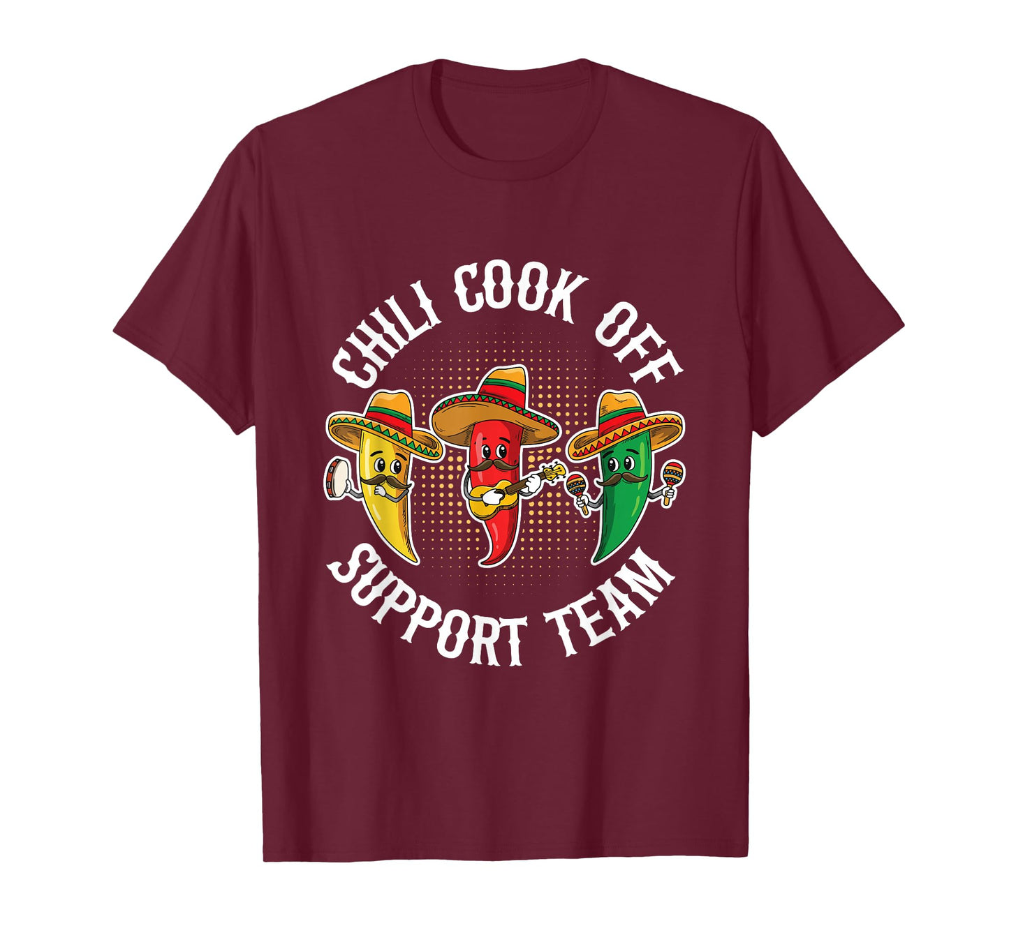 Chili Cook Off Support Team Quote for a Cook Off Chili fan T-Shirt