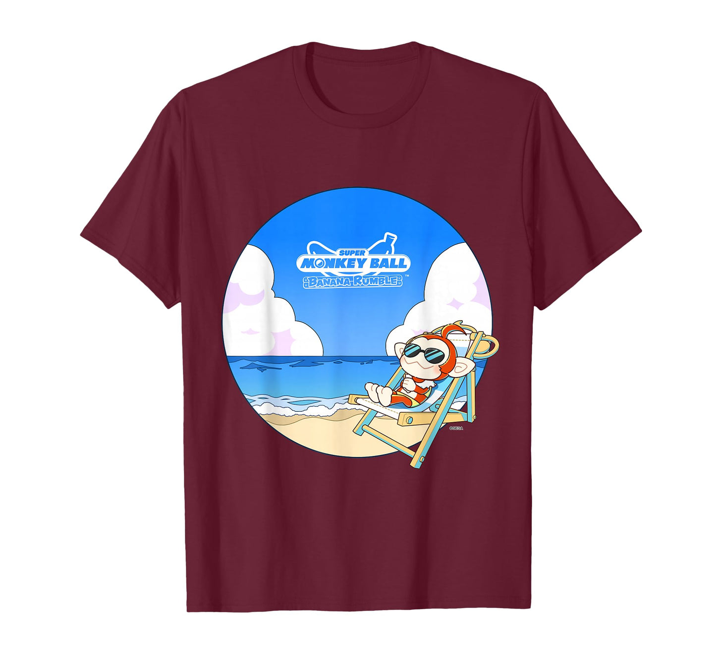 Super Monkey Ball Banana Rumble Palette (Beach) T-Shirt