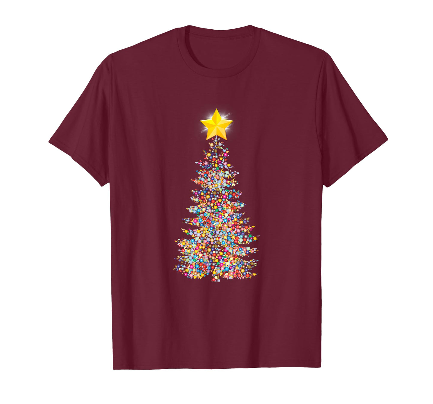 Christmas Tree T-Shirt, Funny Christmas Gift Idea T-Shirt