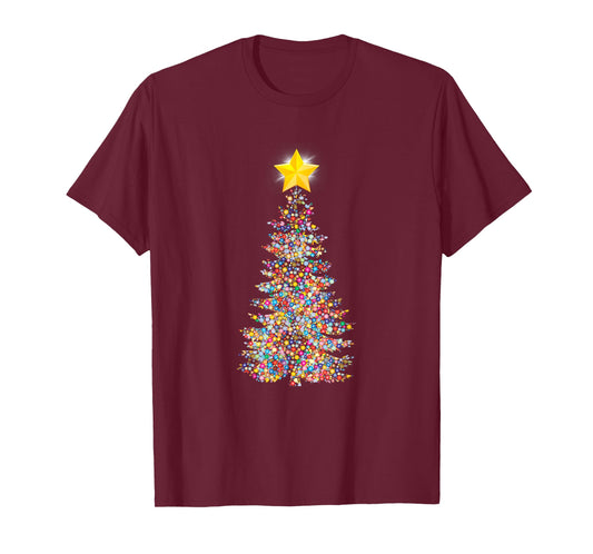 Christmas Tree T-Shirt, Funny Christmas Gift Idea T-Shirt