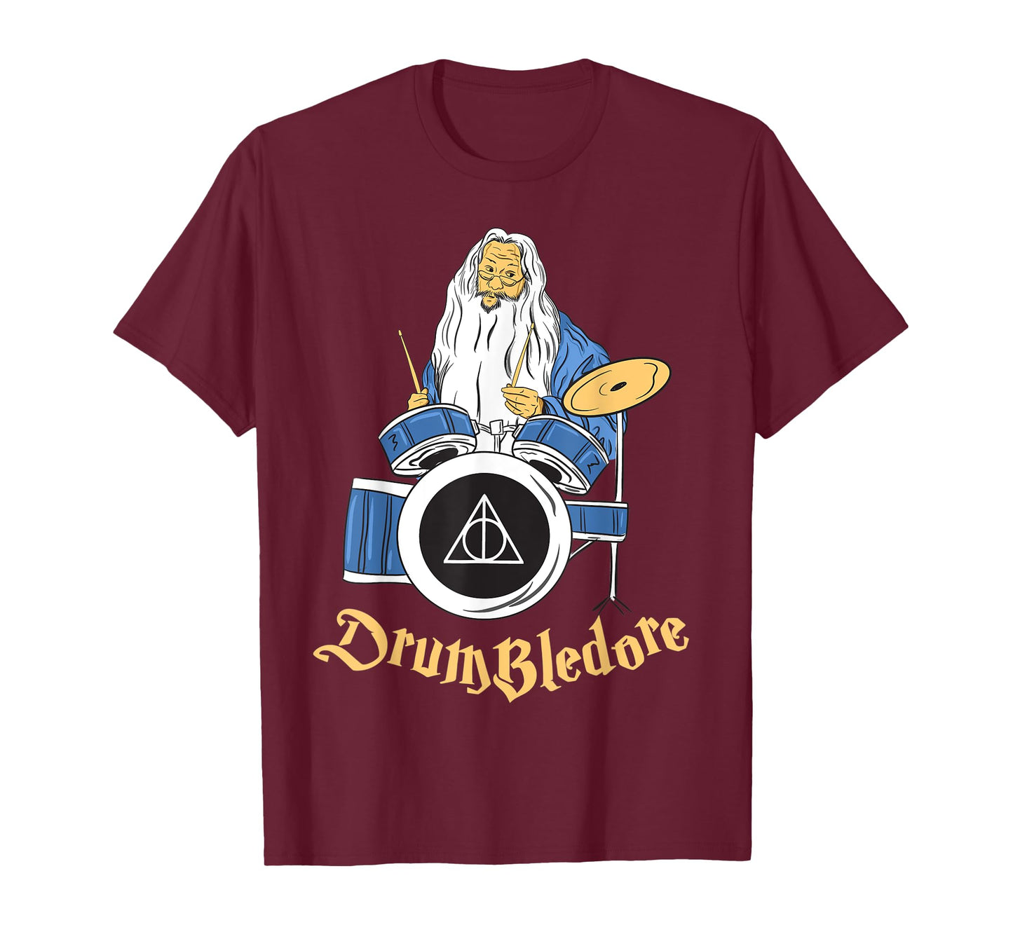 Drumbledor - drummer magician drums funny movie sayings T-Shirt