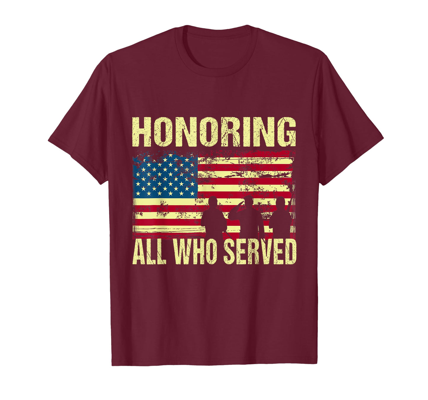 Honoring All Who Served Armed Forces Day Proud US Army T-Shirt