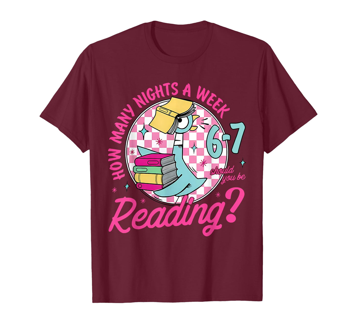 How Many Nights A Week Should You Be Reading 67 Meme T-Shirt