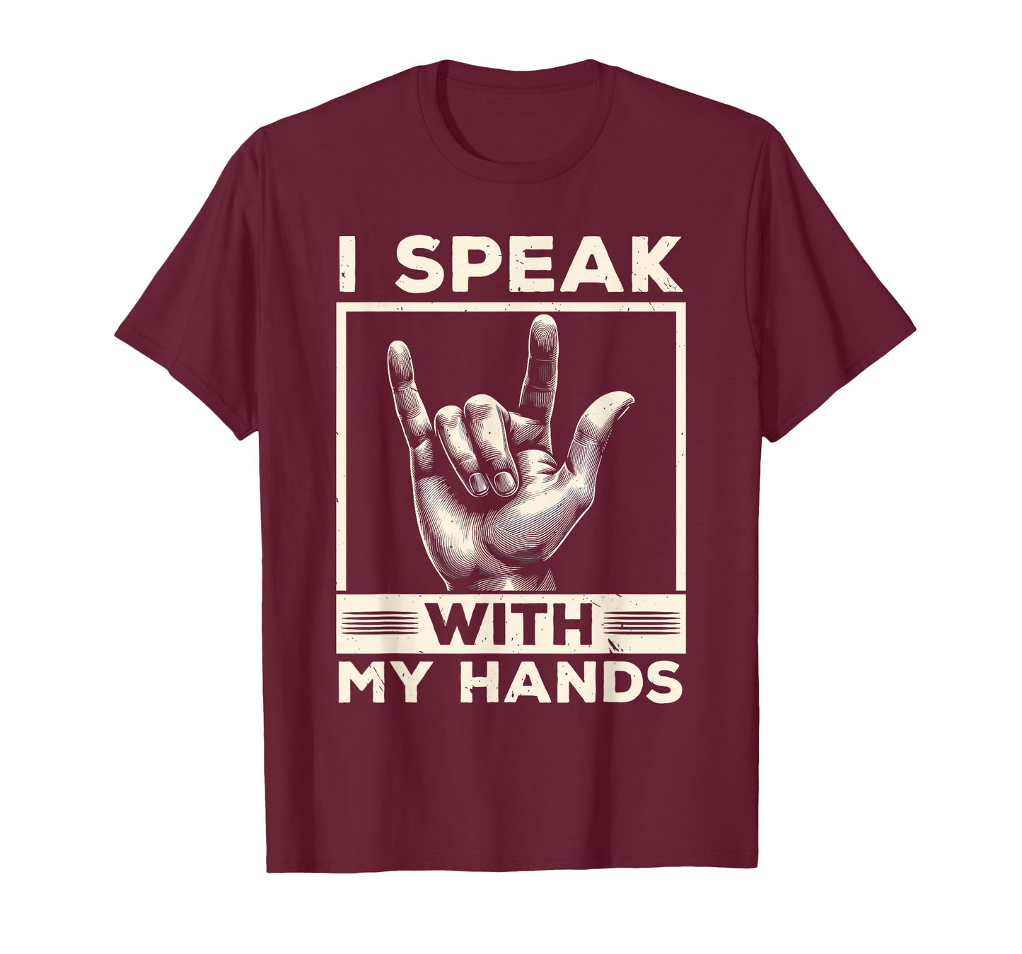 ASL Interpreter Deaf ASL Teacher American Sign Language T-Shirt