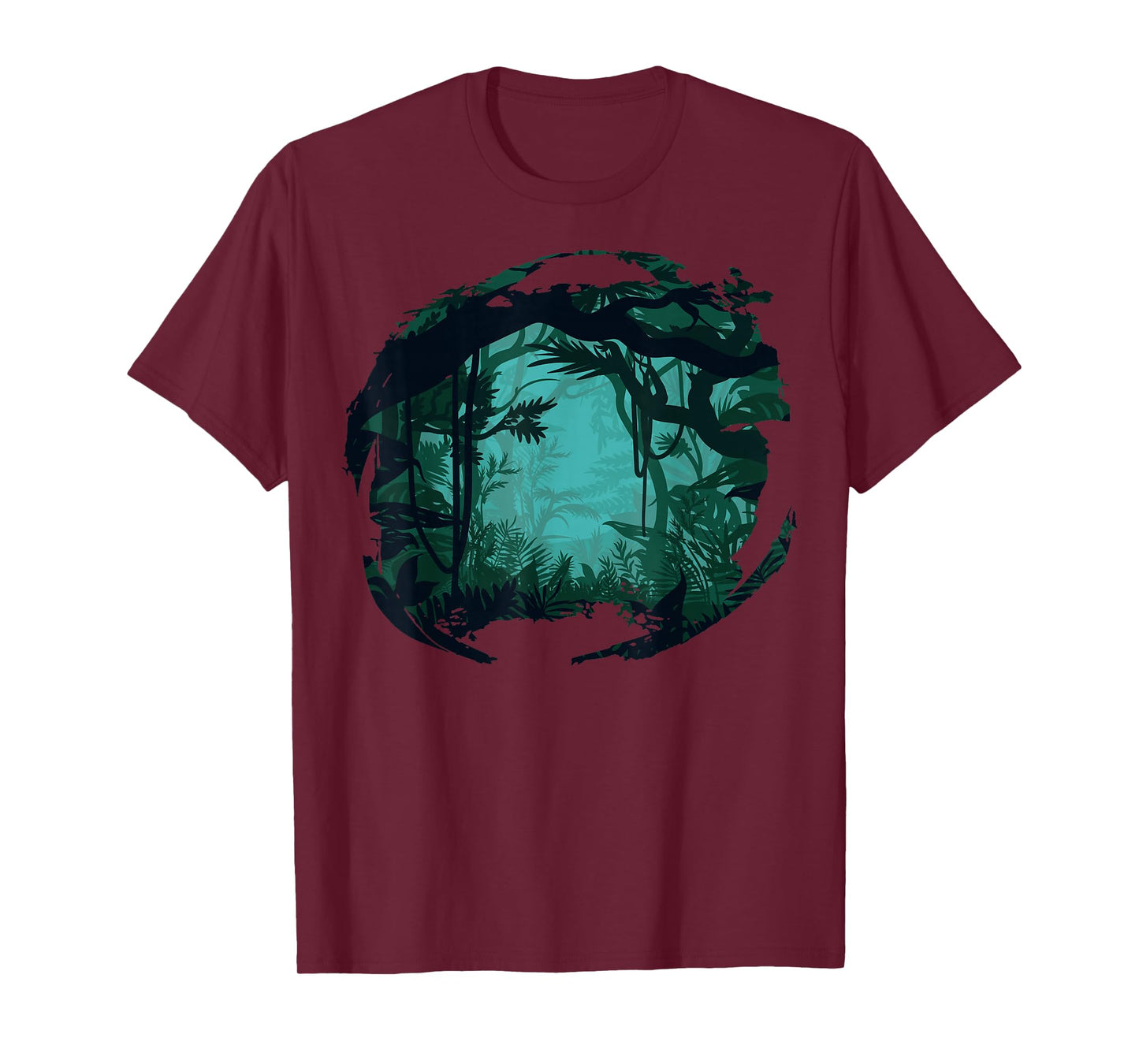Mountain, Nature Trees and Jungle T-Shirt