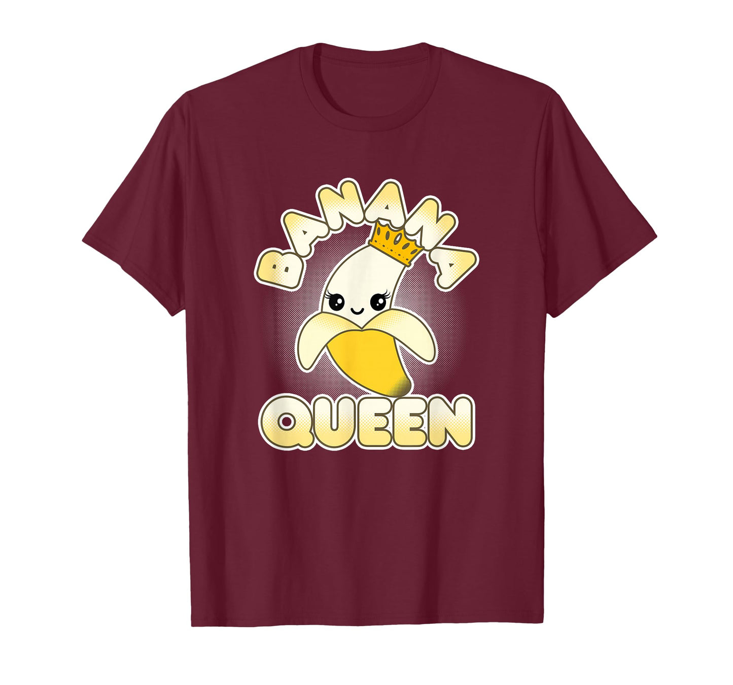 Banana Shirts for Women Girls Cute Kawaii Banana Queen T-Shirt