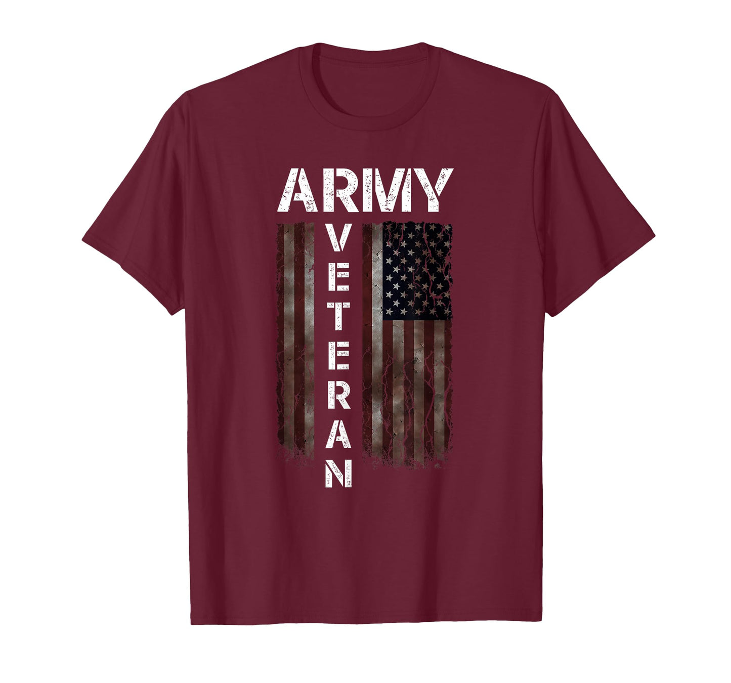 Cool American (USA) Flag - Proud Us Army Veteran Gift Idea T-Shirt