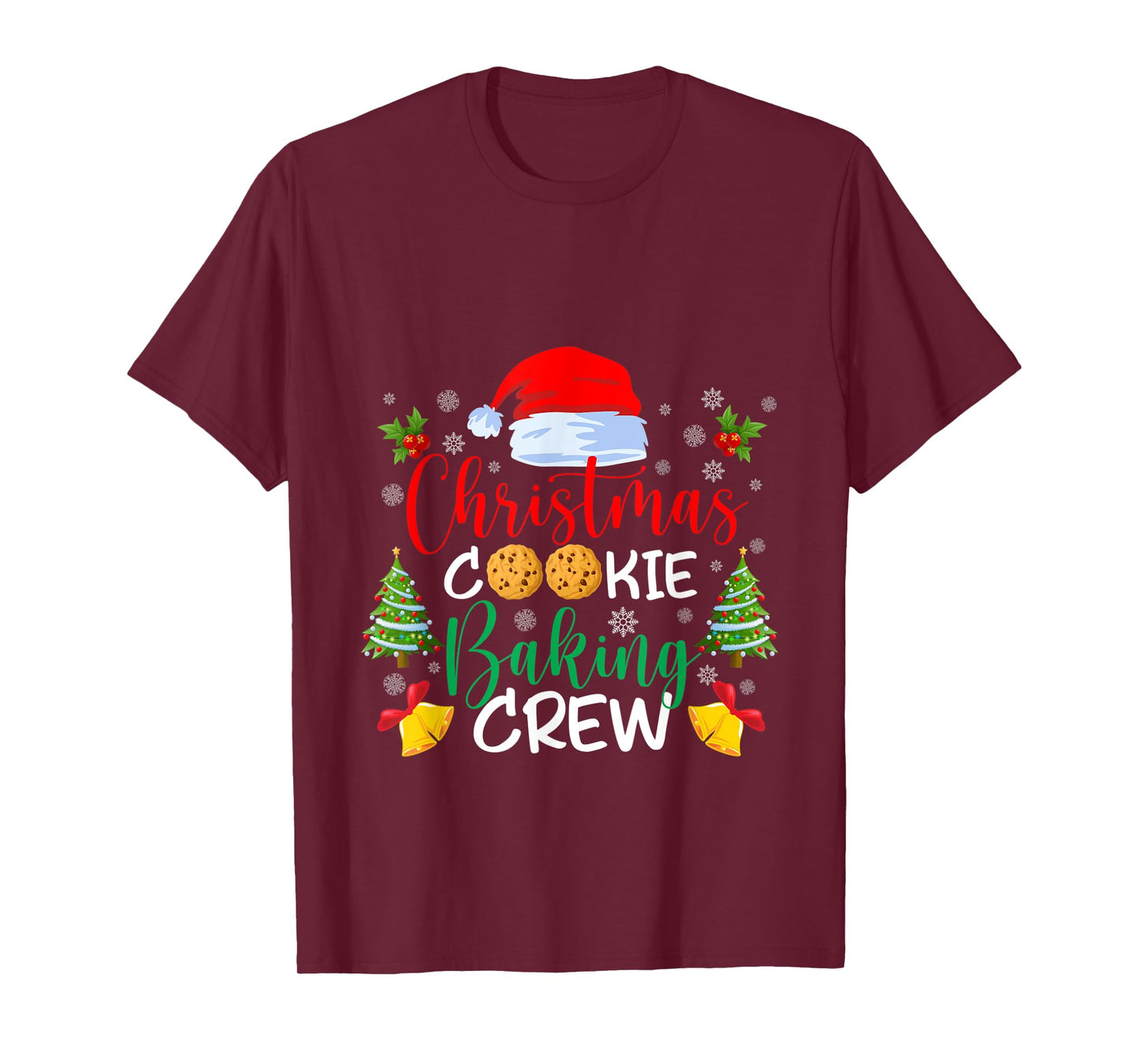 Christmas Cookie Baking Crew Funny christmas Holiday cookie T-Shirt
