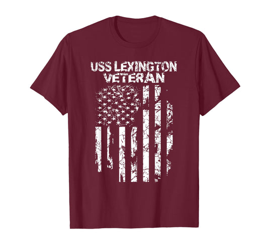 USS Lexington Veteran T-Shirt