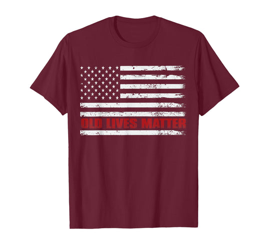 Old Lives Matter Tshirt 60th Birthday Gifts for Men 50th Dad
