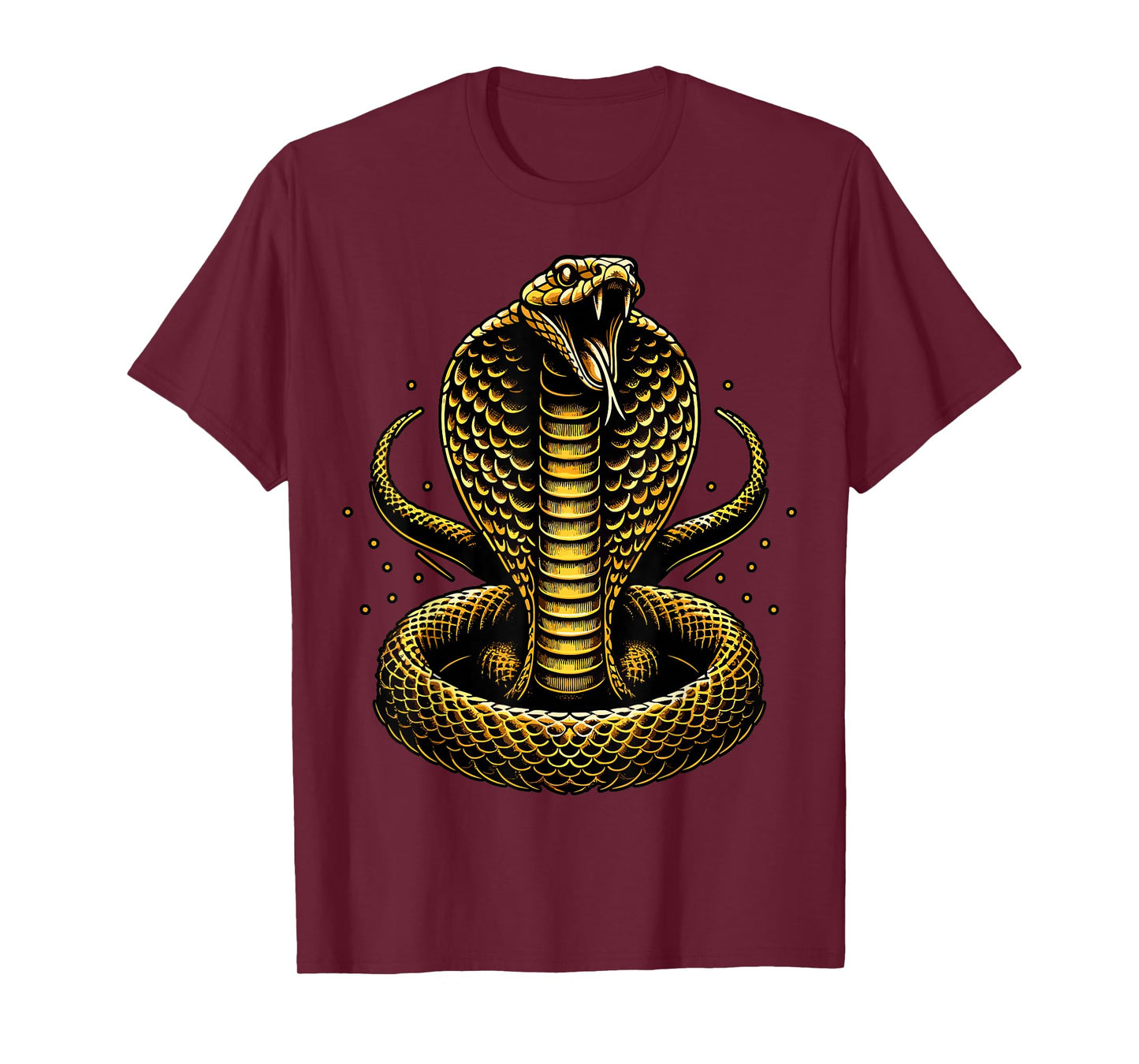 Golden Cobra Snake T-Shirt