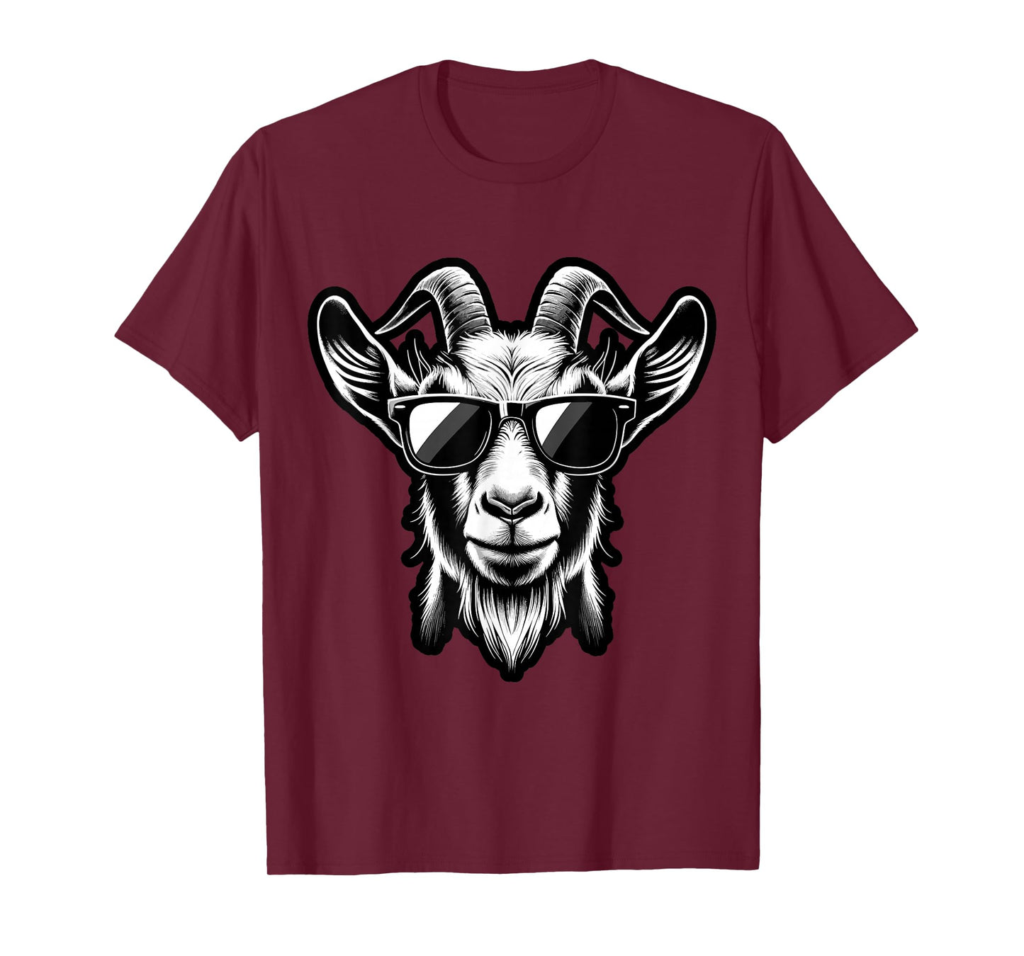 cool Goat with Sunglasses T-Shirt