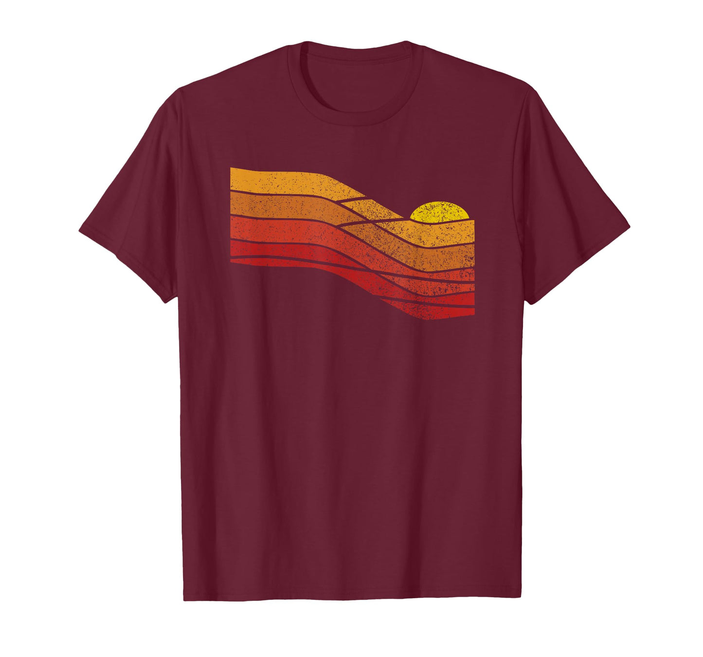 Retro Vintage 70s Retro Sunset T-Shirt