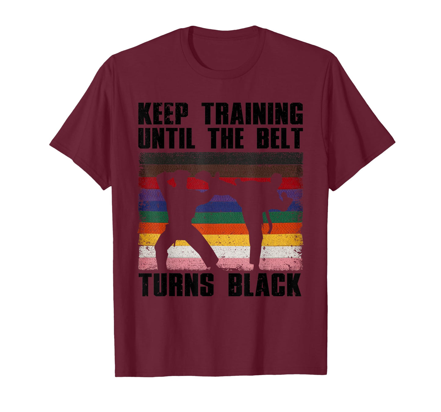 Cool Karate Art For Men Women Martial Art Karate Black Belt T-Shirt
