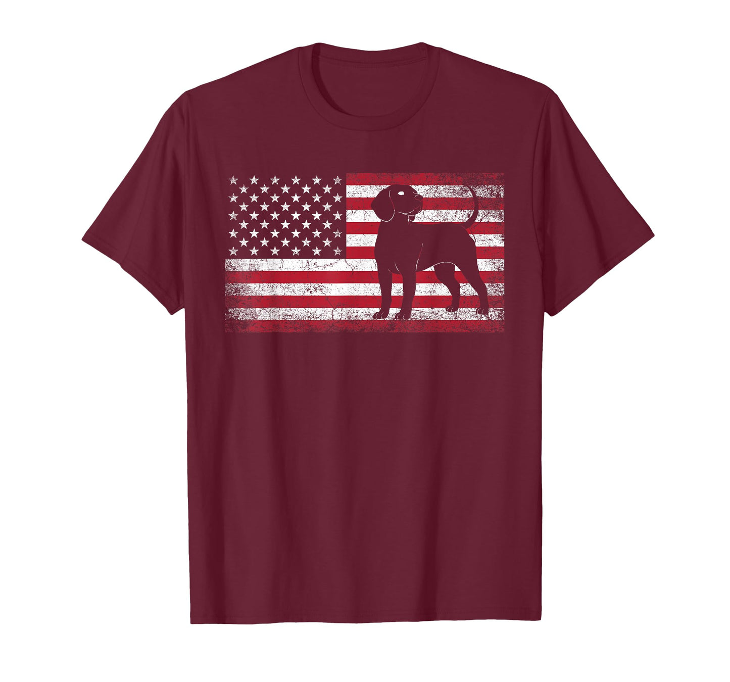Beagle Dog 4th of July American Flag USA America Patriotic T-Shirt