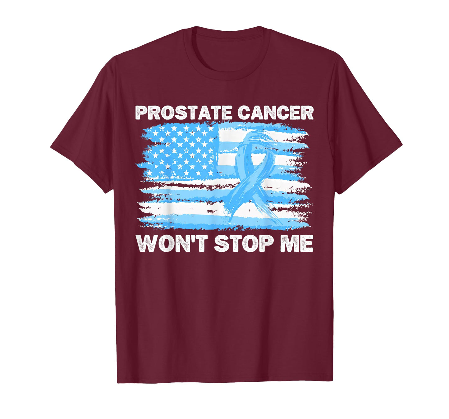 Prostate Cancer Warrior Men Dad Prostate Cancer Awareness T-Shirt