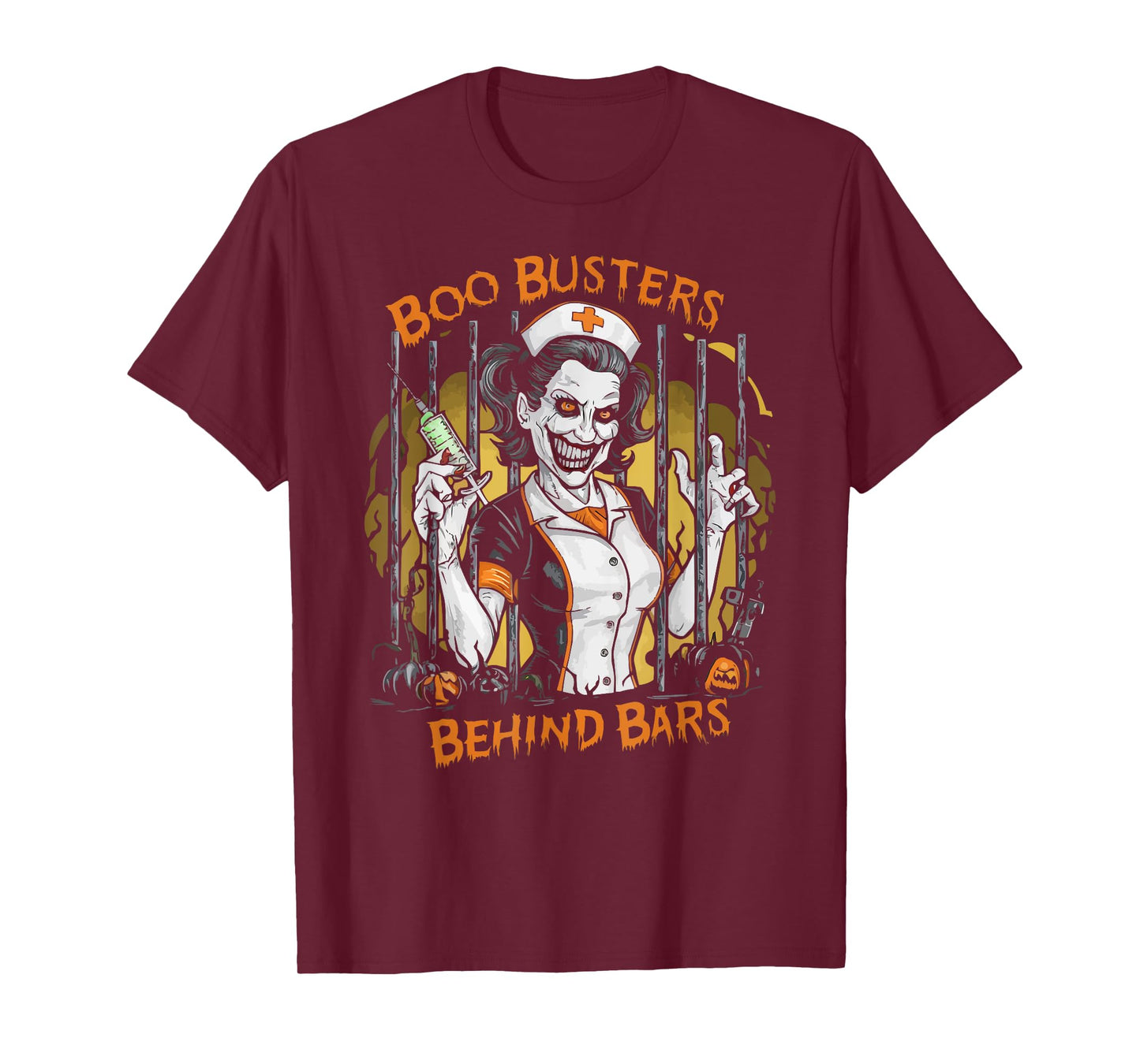 Correctional Nurse Halloween Spooky Nursing Trick Or Treat T-Shirt